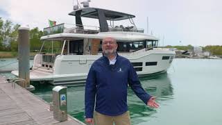 BENETEAU Grand Trawler 62 Walkthrough and Details [upl. by Sheela]