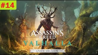 AC Valhalla DLC Gniew Druidów 🪓 14 Polowanie na dzieci Danu 22 i zbroja Rusa Gameplay PL [upl. by Anilok]