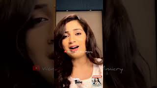 Shreya Ghoshal Mimics Male Voice3 song girlmalevoice womanmanvoice womandeepvoice voicemimicry [upl. by Jule]