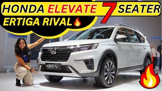 Honda 7 Seater Car with ADAS  Ertiga Rival🔥 Best 7 Seater in 10 Lakhs  Honda BRV Detailed Video [upl. by Ydnil567]