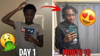 MY 10 MONTH DREAD JOURNEY UPDATED Crazy Growth [upl. by Badr]