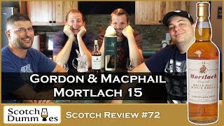 Gordon amp Macphail Mortlach 15 Single Malt Speyside Whisky Review 72 [upl. by Airdnal667]