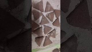 Asmr wet sand samosa crumbling very satisfaction and relax [upl. by Gnuj911]