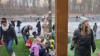 Opening natuurijsbaan Twickel op donderdag 11 januari 2024 [upl. by Adnulahs]