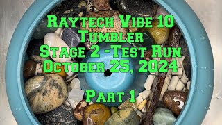 New Raytech Vibe 10 Tumbler  Test Video [upl. by Kwon210]