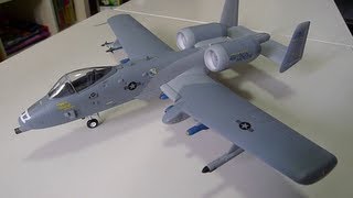 Franklin Mint 148 A10 Warthog USAF Black Hogs [upl. by Ire509]