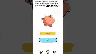 putting 3 coin up to boggy bank brainout game shorts viral treainding [upl. by Cicenia251]