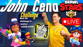 Live🔴John Cena Challenge Brawl Stars Server Fixed [upl. by Thill]