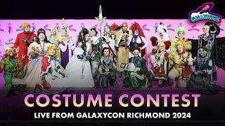 GalaxyCon Richmond 2024 Costume Competition  Live Stream amp Giveaways [upl. by Gnahk121]