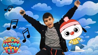 quotKadir and Bahoz Fun Dance Show  Energetic Kids Dance Movesquot kidsvideo kids toys [upl. by Rimaa]