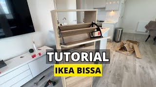 2024 IKEA BISSA Upgraded version  Shoe Rack Assembly Tutorial [upl. by Hamehseer]