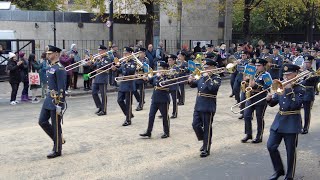 NEW Military Bands amp Troops Lord Mayors Show 2024 [upl. by Strohben]