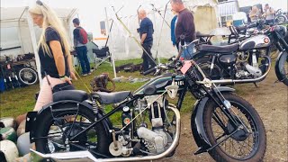 NETLEY MARSH Eurojumble 2022 Vintage Classic amp Modern Motorcycle AUTOJUMBLE amp Bike Parts FOR SALE [upl. by Olav]