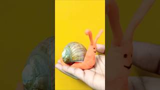 Make a snail 🐌🐌 sp craft and painting channel ✨💡 [upl. by Firman]