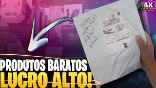 Como LUCRAR com Produtos Baratos da China  Unboxing e Dicas de Revenda [upl. by Aleacim]