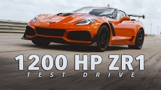 Hennessey HPE1200 Corvette ZR1 Test Drive [upl. by Iram]