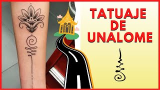 ¿Qué SIGNIFICA el TATUAJE de UNALOME 🌸✨ [upl. by Ecargyram]