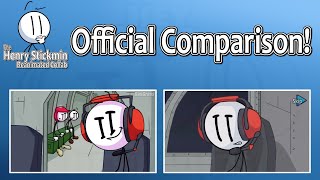 The Henry Stickmin Reanimated Collab  Official Comparison Video [upl. by Nitsrek]