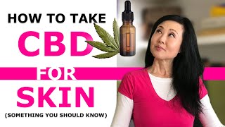 How to Take CBD Oil for skin Topical vs Oral [upl. by Harneen]