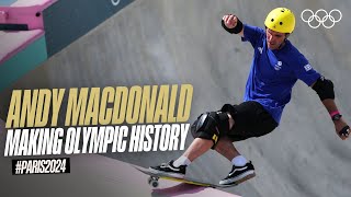 Andy Macdonald Skateboarding Legend and Olympian 🛹 [upl. by Heber90]