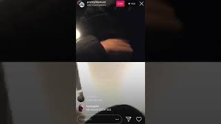 Russ Millions beefs Disnee on Instagram Live [upl. by Saunders695]