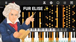 Fur Elise  Fur Elise Piano  Fur Elise Piano Tutorial  Fur Elise Beethoven [upl. by Pubilis]