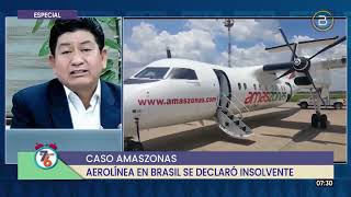 Aerolínea Amaszonas se declaró insolvente en Brasil además de reconocer de tener deudas en Bolivia [upl. by Vasos]