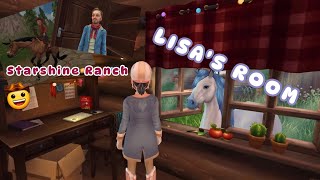 Star Stable Online  Part 60 Lisa is Home  Starshine Ranch amp Building a Shrine [upl. by Ingrim862]