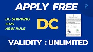 how to apply DCE  how to apply DC endorsement online DC endorsement online  shipping updates [upl. by Michaela]