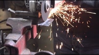 Metal Cutting with Abrasive Discs [upl. by Nyltac369]