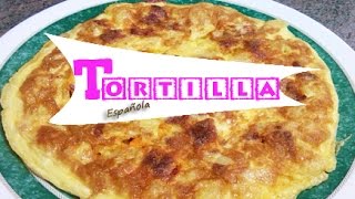 Tortilla de patatas y chorizo recetas de cocina con Mila [upl. by Annoya938]