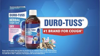 DUROTUSS® Herbal Dry Cough Liquid – Marshmallow Root Extract [upl. by Eizeerb]