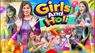 Girls and Holi  Sanjhalika Vlog [upl. by Selma]