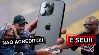 DEI UM IPHONE DE PRESENTE PRO JHAMAL [upl. by Battiste442]