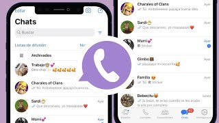 Nuevo Whatsapp Estilo iPhone en Android 2023 ⭐️💖 Metodo seguro SIN PERDER CHATS✅ [upl. by Braca]