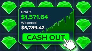 THE MOST INSANE MINES STRATEGY ON STAKE [upl. by Eddina]