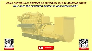 ¿ Como funciona el sistema de exitación en los generadores  Adicinal [upl. by Nerreg]