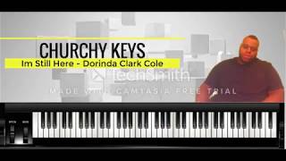 Im Still Here Dorinda Clark Cole  Piano Tutorial [upl. by Ael273]