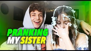 BIRTHDAY PRANK ON SISTER  emotional  😪birthday TWINS [upl. by Euqirrne]