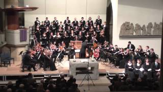 JS Bach quotWenn soll es doch geschehenquot HimmelfahrtsOratorium BWV 11  Bachwoche Stuttgart 2015 [upl. by Leay962]