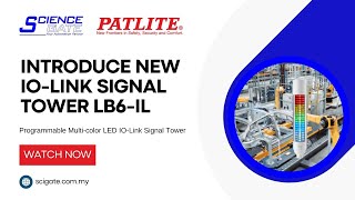 New PATLITE IO Link Signal Tower LB6 IL [upl. by Della]