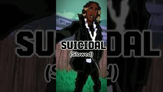 Full Song 👆👆 YNW Melly  Suicidal Slowed music song songs crownxwd [upl. by Burhans]