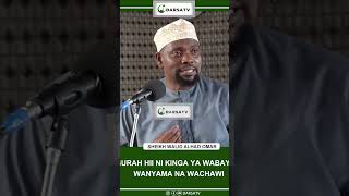 Mtu Kwa Kutojua Kitu humpelekea kupinga Sheikh Walid Alhad darsa habari tuozaafi imani arewa [upl. by Lenoel710]