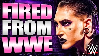 Rhea Ripley FIRED From WWE Over RAW Segment With Dominik Mysterio Liv Morgan [upl. by Nage]