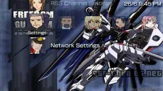 PSP Theme freedom gundam theme4 PSPThemesNET [upl. by Han]