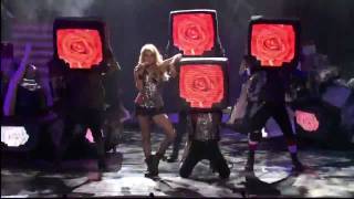 Kesha ft 3OH3 Guest Starring on American Idol singing Blah Blah Blah LIVE on 31710 HD [upl. by Billat]