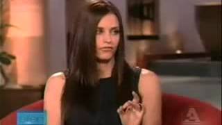 Courteney Cox on The Ellen Degeneres Show  2007 PART 2 [upl. by Kashden]