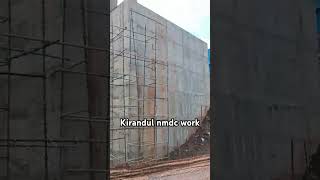 Kirandul road work by nmdc near amns conveyor belt [upl. by Kippie]