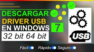 ✅ Descargar Controladora de Bus Serie Universal USB Windows 7  SOLUCIÓN [upl. by Carlynne]