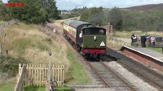 Blaenavon Industrial steam at the Autumn gala 2024 [upl. by Eppes981]